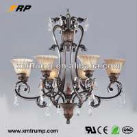 traditional fancy iron european lighting chandelier